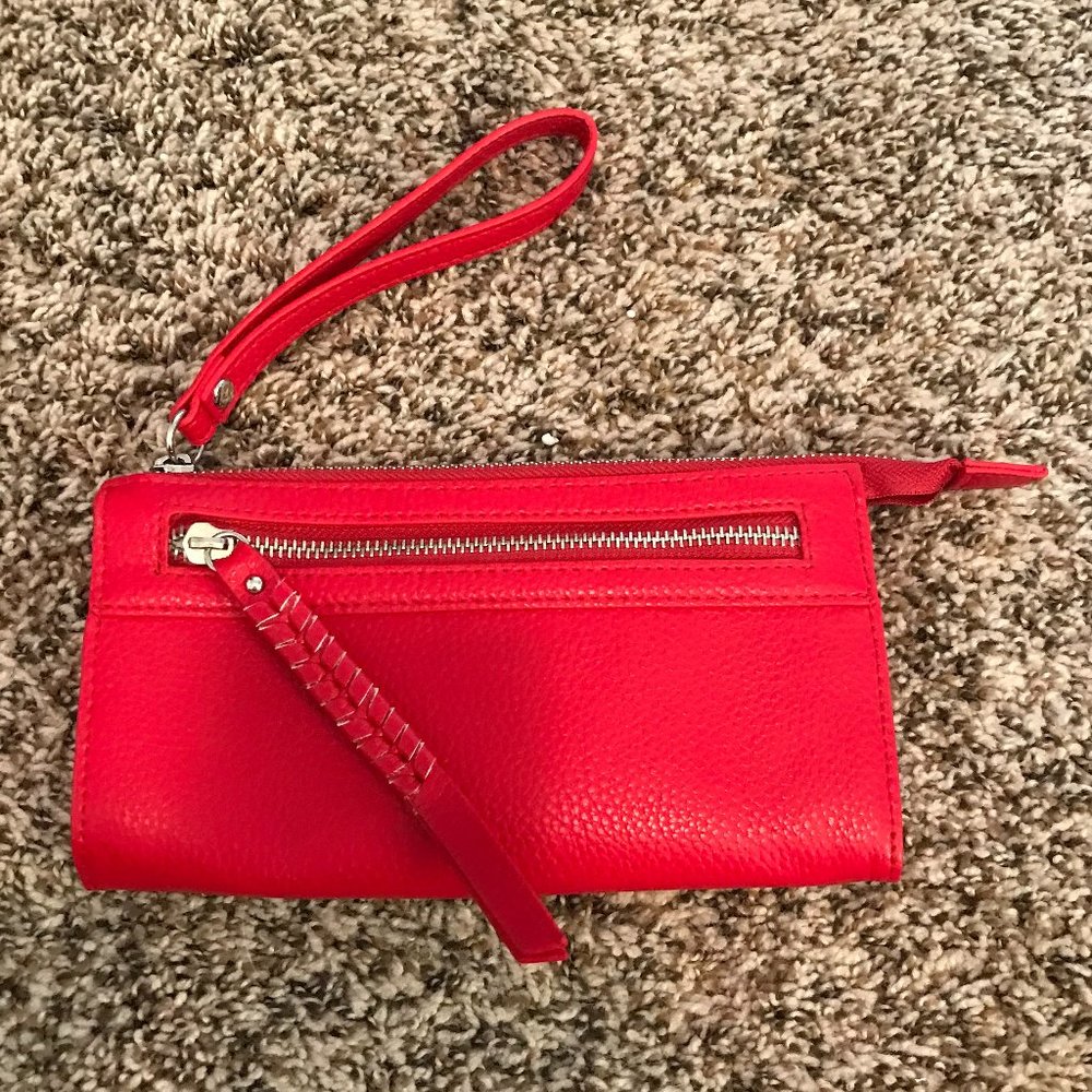 NWOT Charming Charlie Red Wallet